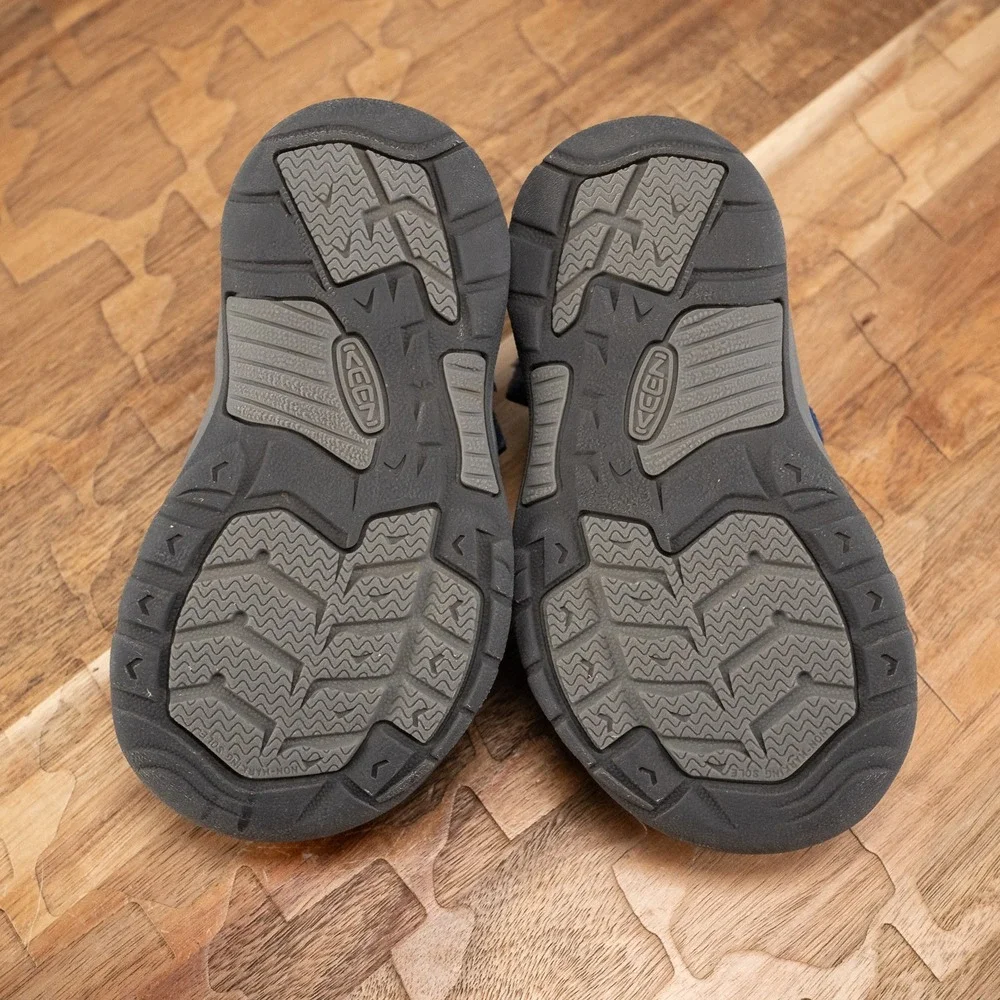 Little Kids Keen Newport H2 Blue Strappy Outdoor Shoes Sandals Size 7 C